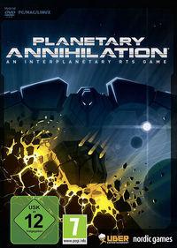 Portada oficial de Planetary Annihilation para PC