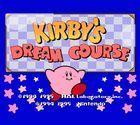 Portada oficial de de Kirby's Dream Course CV para Wii U