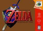 Portada oficial de de The Legend of Zelda: Ocarina of Time para Nintendo 64