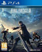 Portada oficial de de Final Fantasy XV para PS4