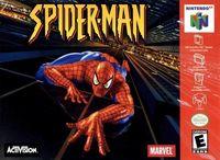 Portada oficial de Spider-Man (2000) para Nintendo 64