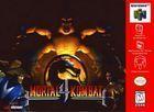 Portada oficial de de Mortal Kombat 4 para Nintendo 64