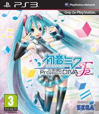 Portada oficial de Hatsune Miku Project Diva F 2nd para PS3