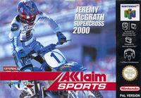 Portada oficial de Jeremy McGrath Supercross 2000 para Nintendo 64