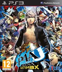 Portada oficial de Persona 4 Arena Ultimax para PS3