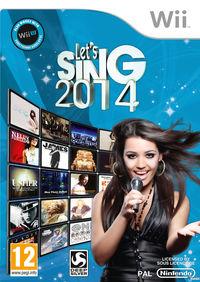 Portada oficial de Let's Sing 2014 para Wii