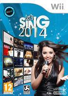 Portada oficial de de Let's Sing 2014 para Wii