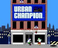 Portada oficial de Urban Champion CV para Wii U