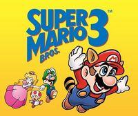 Portada oficial de Super Mario Bros. 3 CV para Wii U