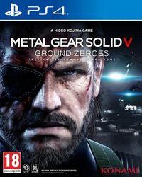 Portada oficial de Metal Gear Solid V: Ground Zeroes para PS4