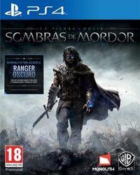 Portada oficial de La Tierra Media: Sombras de Mordor para PS4