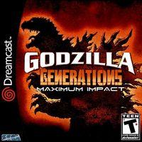 Portada oficial de Godzilla Generations Maximum Impact para Dreamcast