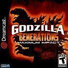Portada oficial de de Godzilla Generations Maximum Impact para Dreamcast
