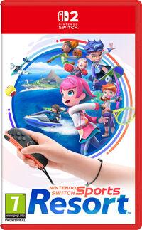 Portada oficial de Nintendo Switch Sports Resort para Switch 2