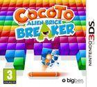 Portada oficial de de Cocoto Alien Brick Breaker eShop para Nintendo 3DS