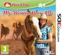 Portada oficial de My Western Horse 3D para Nintendo 3DS