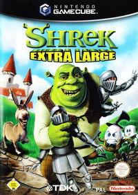 Portada oficial de Shrek Extra Large para GameCube