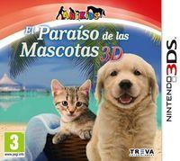 Portada oficial de El Paraso de las Mascotas 3D para Nintendo 3DS