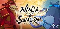 Portada oficial de Ninja Cats vs Samurai Dogs para PC