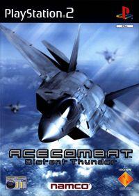 Portada oficial de Ace Combat: Trueno de Acero para PS2