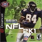 Portada oficial de de NFL 2K1 para Dreamcast