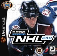 Portada oficial de NHL 2K2 para Dreamcast