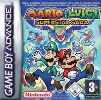 Portada oficial de Mario & Luigi: Superstar Saga CV para Wii U