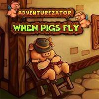 Portada oficial de Adventurezator: When Pigs Fly para PC