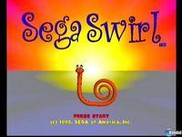 Portada oficial de Sega Swirl para Dreamcast