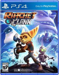 Portada oficial de Ratchet & Clank para PS4
