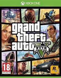 Portada oficial de Grand Theft Auto V para Xbox One
