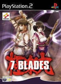 Portada oficial de 7 Blades para PS2