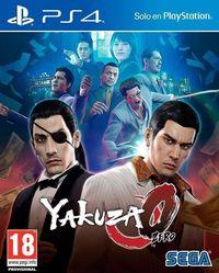 Portada oficial de Yakuza 0 para PS4