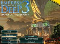 Portada oficial de Empress of the Deep 3: Legacy of the Phoenix para PC