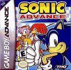 Portada oficial de de Sonic Advance para Game Boy Advance