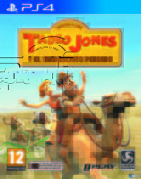 Portada oficial de Tadeo Jones y el manuscrito perdido para PS4