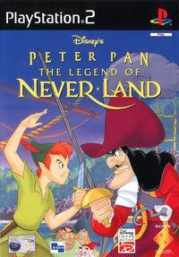 Portada oficial de Peter Pan: La Leyenda de Nunca Jams para PS2