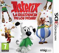 Portada oficial de Asterix La Residencia de los Dioses para Nintendo 3DS