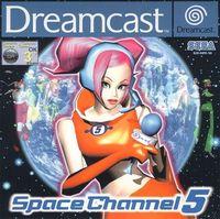 Portada oficial de Space Channel 5 para Dreamcast