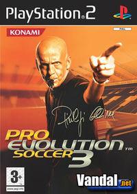 Portada oficial de Pro Evolution Soccer 3 para PS2