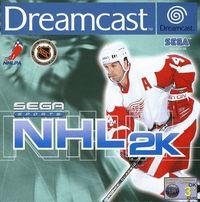 Portada oficial de NHL 2K para Dreamcast