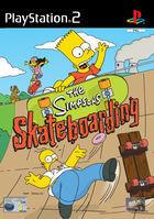 Portada oficial de de The Simpsons Skateboarding para PS2