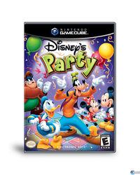 Portada oficial de Disney Party para GameCube