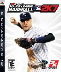 Portada oficial de Major League Baseball 2K7 para PS3