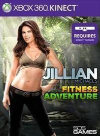 Portada oficial de Jillian Michael's Fitness Adventure para Xbox 360