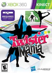 Portada oficial de Twister Mania para Xbox 360