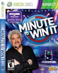 Portada oficial de Minute to Win It para Xbox 360