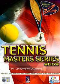Portada oficial de Tennis Master Series 2003 para PS2