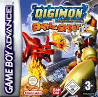 Portada oficial de Digimon Battle Spirit para Game Boy Advance