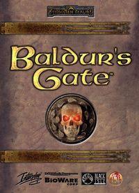 Portada oficial de Baldur's Gate para PC